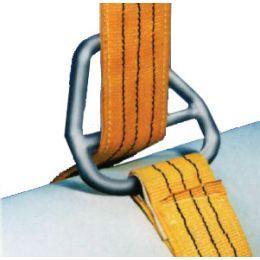Flat sling with 2 slide fasteners FD
