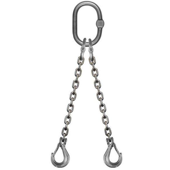 Stainless steel chain sling 2 legs