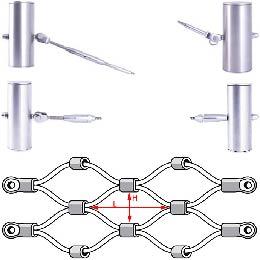 Wire ropes architecture