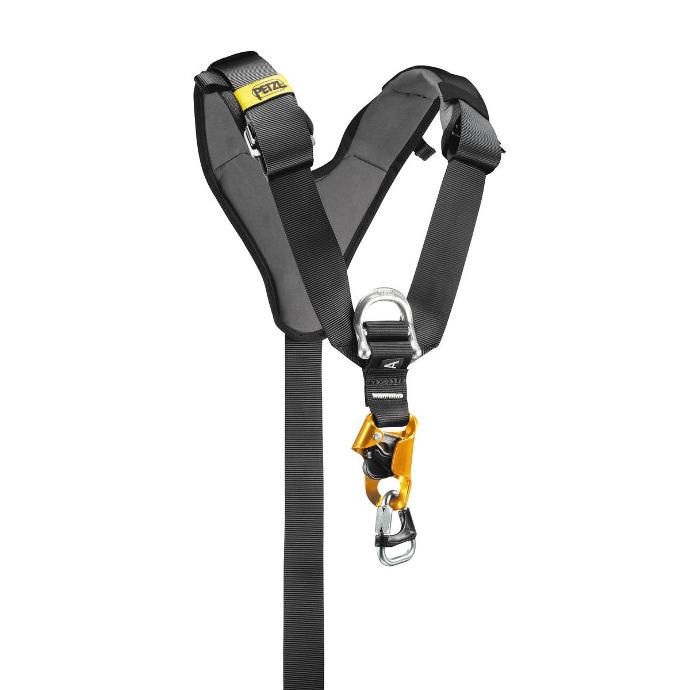 Chest Petzl Top Croll S to transform the seat harnesses