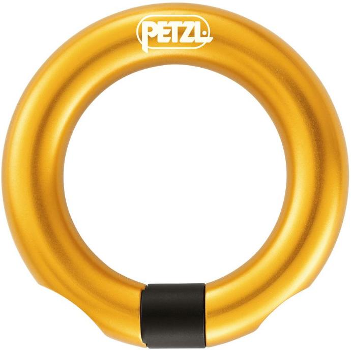 Multi-directional gated ring Petzl Ring Open