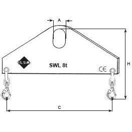 Lifting beam ILSA TOX