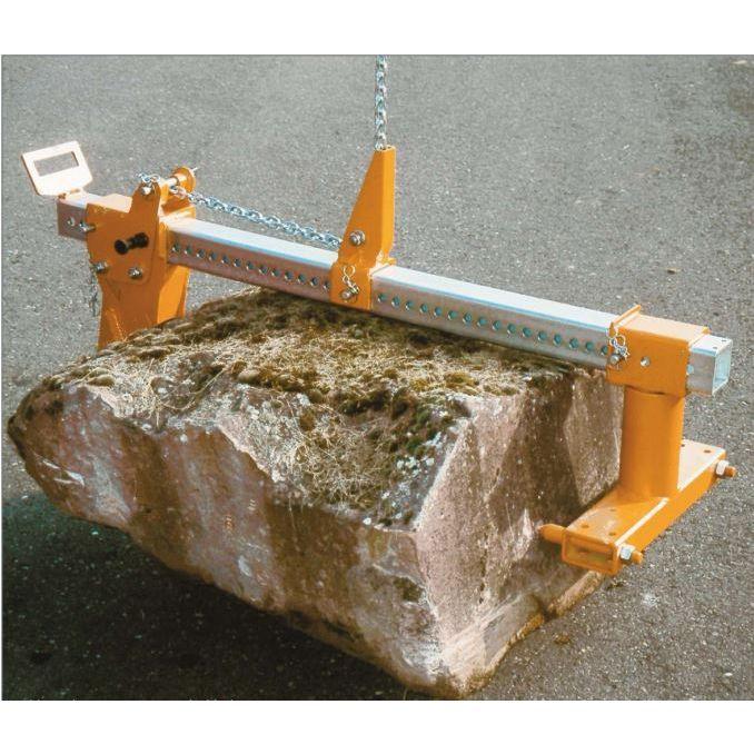 Rock lifting clamp