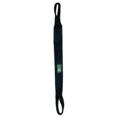 Polyamide flat lifting strap with scalloped loops AL-4