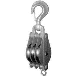 Rope flask with 3 sheaves MO13