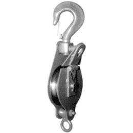 Rope opening flask with 1 sheave MO15
