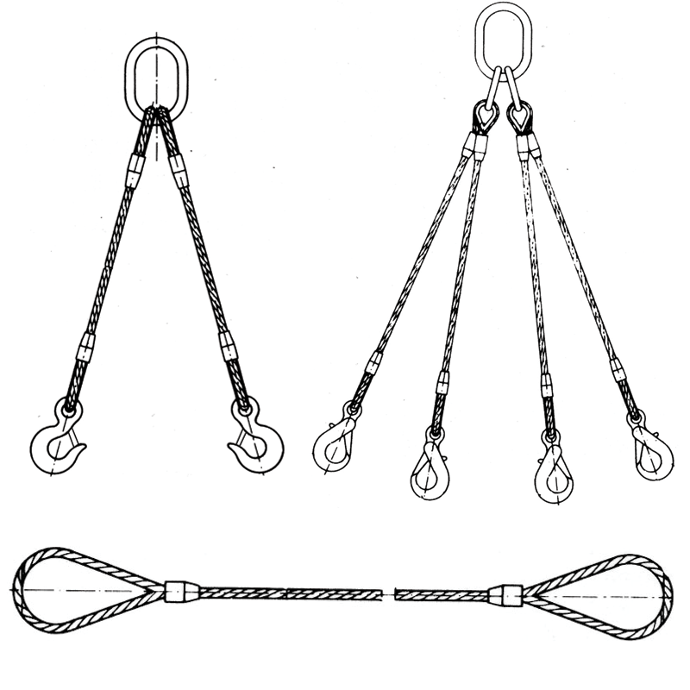 Wire rope slings