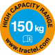 Logo Tractel gamme haute capacité 150kg